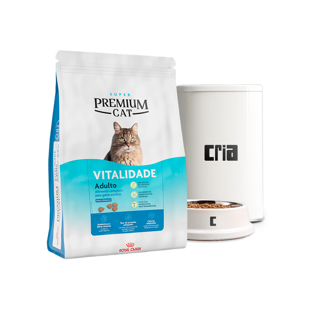 Royal Canin Premium Cat Vitalidade Gato Adulto (venda por 100g)