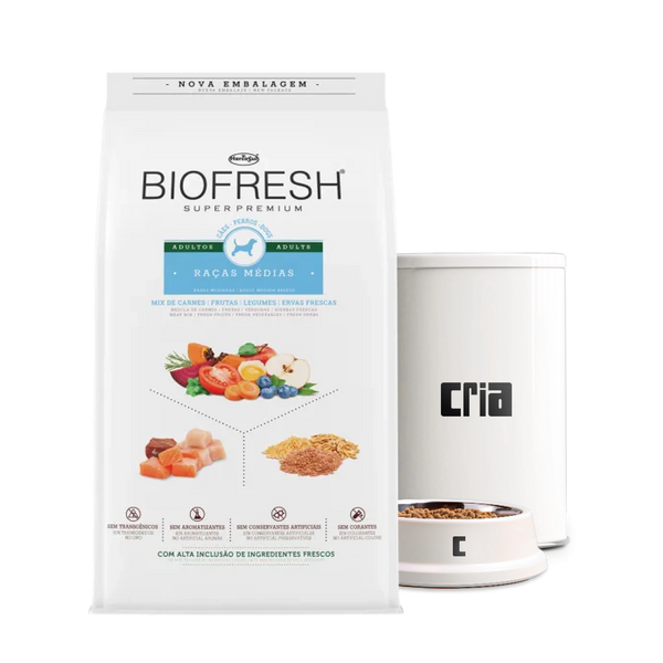 Biofresh Cães Adultos Porte Médio Sabor Frango (venda por 100g)