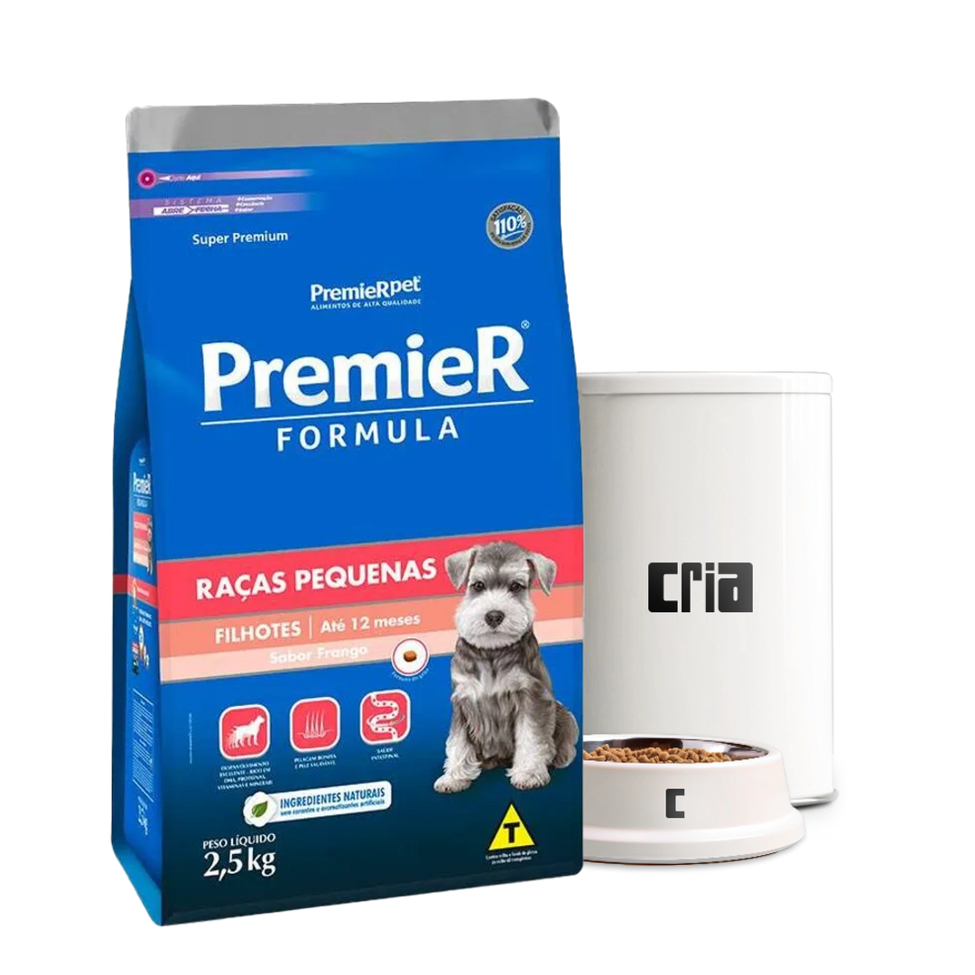 PremieR Fórmula Cães FIlhotes Porte Pequeno Sabor Frango (venda por 100g)