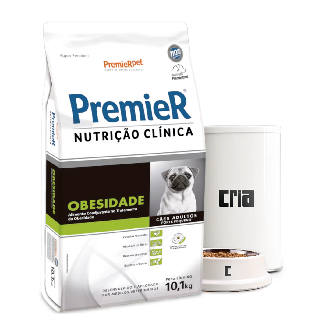 PremieR Nutrição Clínica Obesidade Cães Porte Pequeno (venda por 100g)