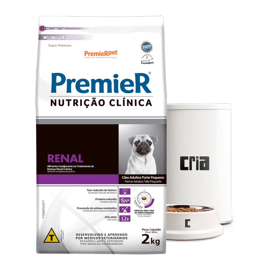 PremieR Nutrição Clínica Renal Cães Porte Pequeno (venda por 100g)