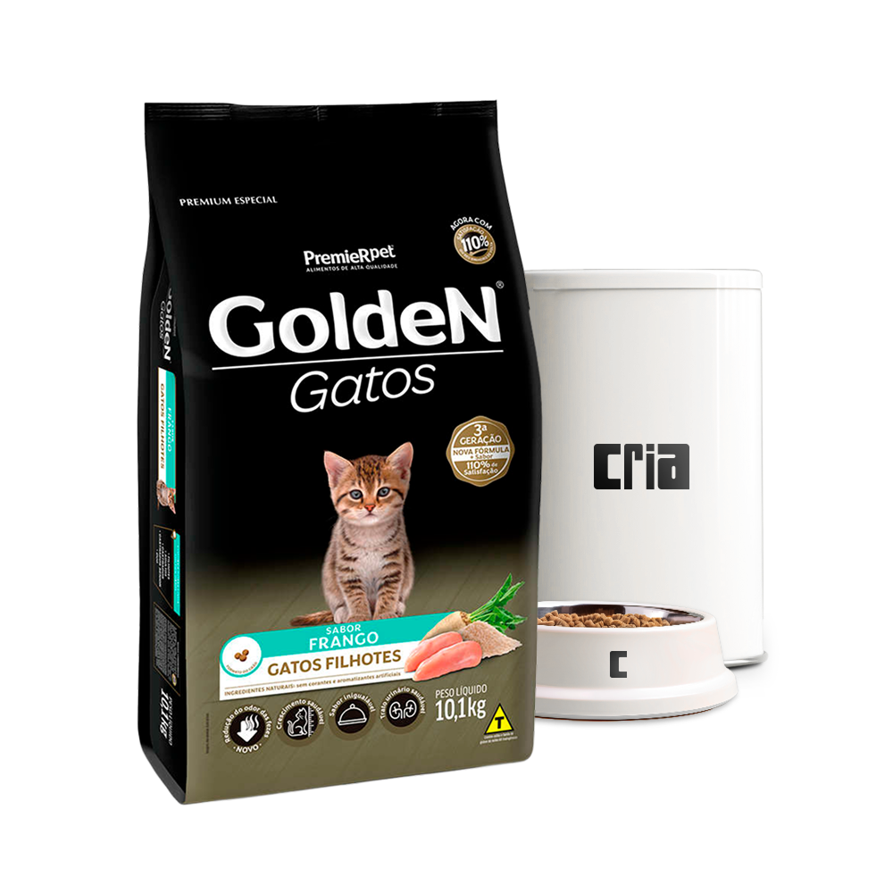 Premier Golden Fórmula Gato Filhote Sabor Frango (venda por 100g)